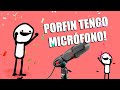 Porfin tengo un micrófono!! 🥳