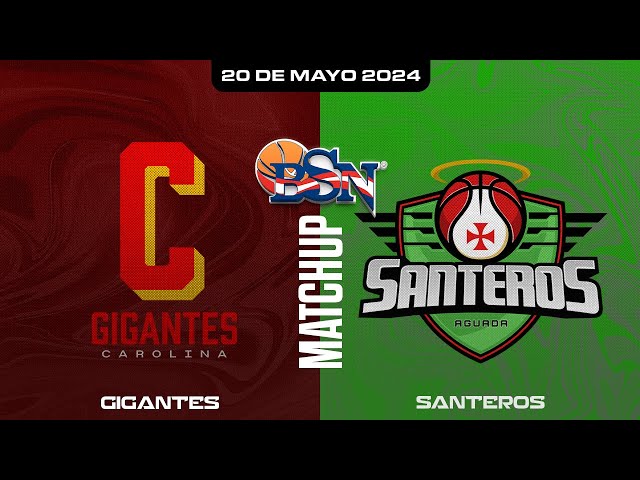 Gigantes de Carolina vs. Santeros de Aguada - BSN2024