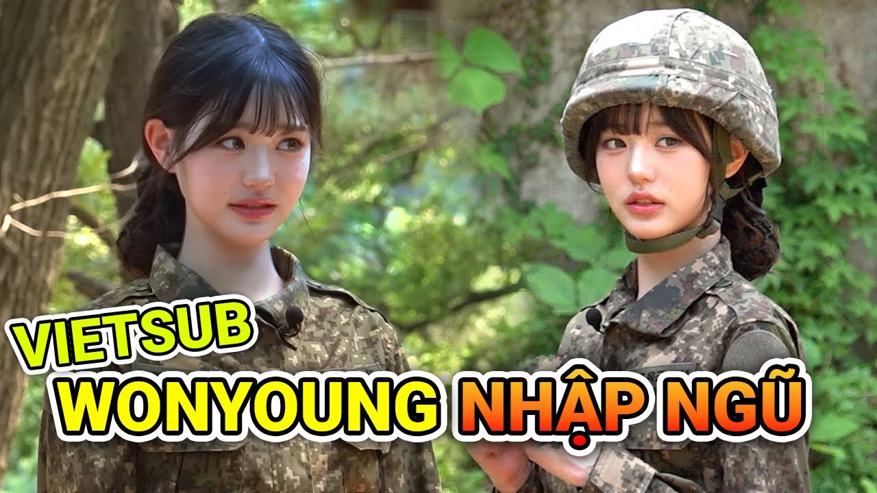 VIETSUB Nhập Ngũ Cùng Wonyoung | Wonyoung IVE x Kai EXO Quân Sự Quân Đội Military