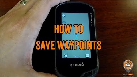 How to Save Waypoints