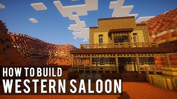 Minecraft | How to Build | Western Saloon!
