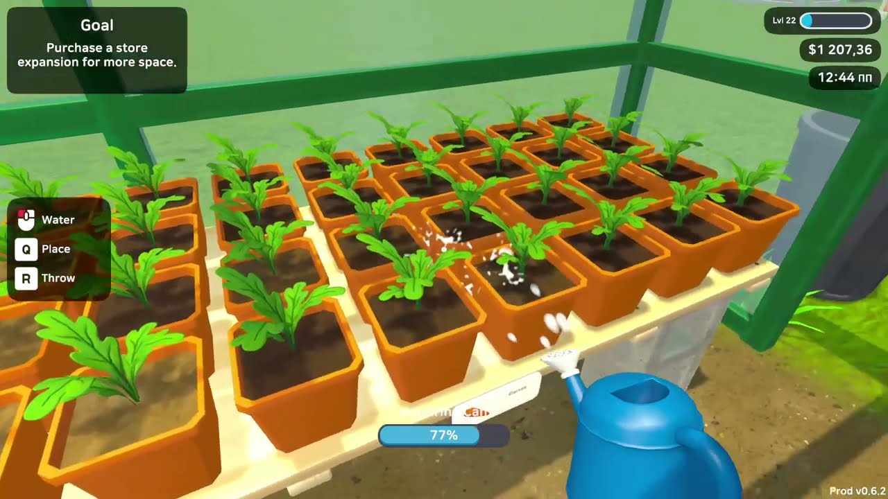 Plant Nursery Simulator | Level 21 to 24 Progression!  | No Commentary | Part 3