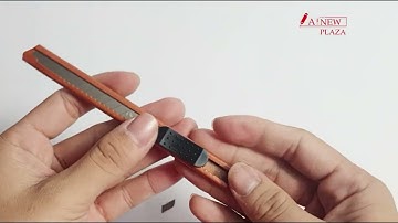 Hướng dẫn bẻ lưỡi dao rọc giấy Deli 2066 một cách chính xác và hiệu quả