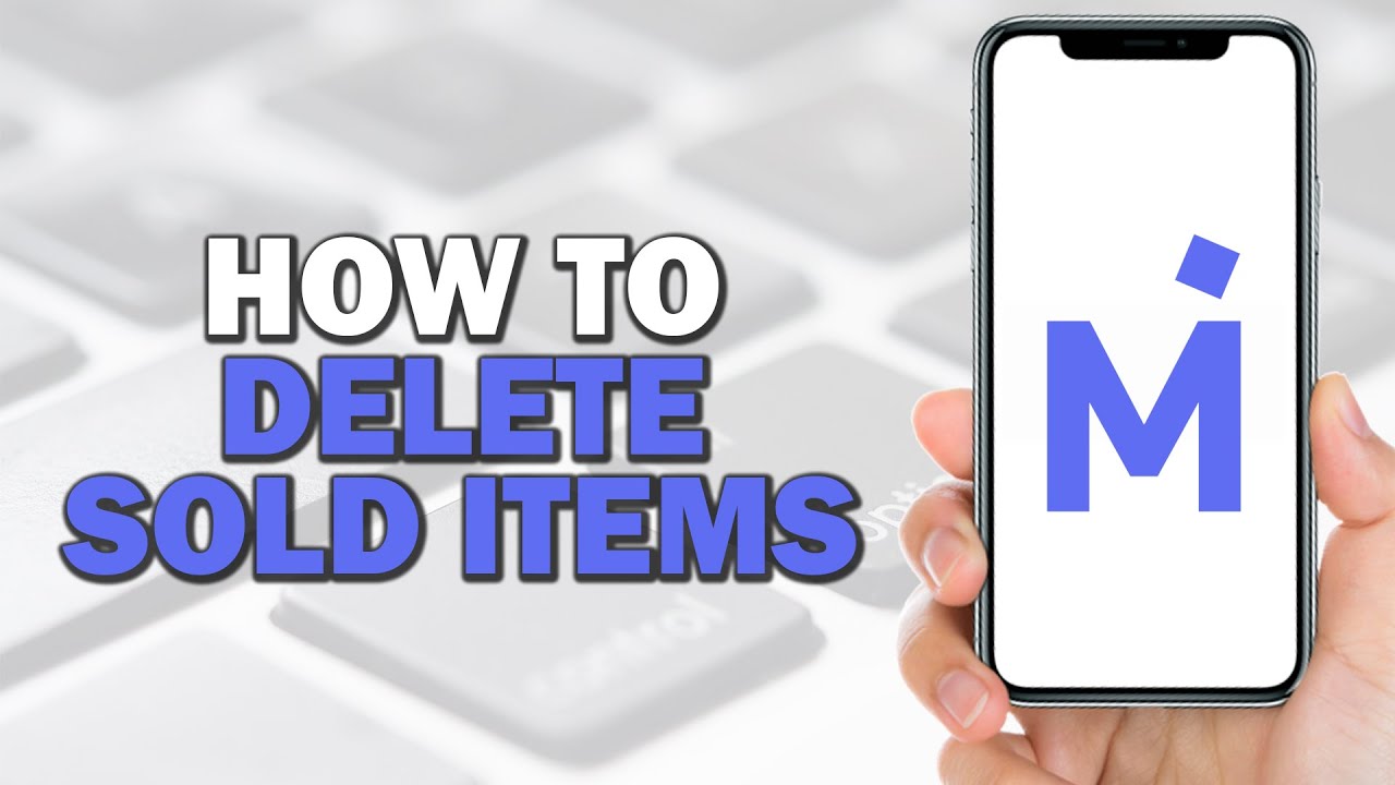 How To Delete Sold Items On Mercari (Easiest way) - YouTube