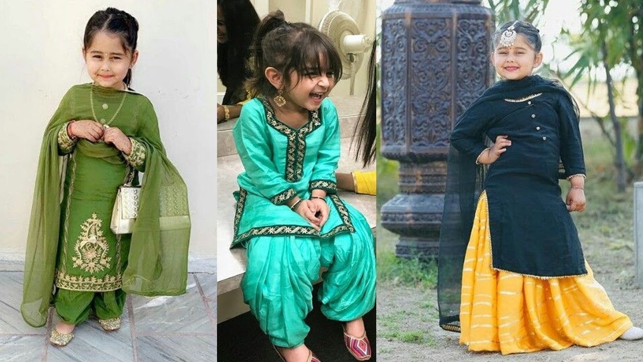 Pink Punjabi Suit for Baby Girl Punjabi Suit for Woman Girl Indian Wear  Traditional Girl Punjabi Suit Baby Eid Dress Daughter Gift - Etsy