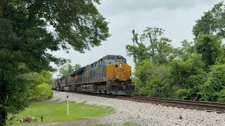 CSX ET44AH 3471 Leads E301-28 Coal Empties on 5/29/26