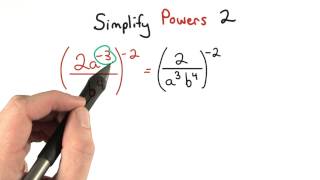 Simplify Exponents 2 - Visualizing Algebra