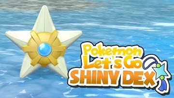 SHINY STARYU REACTION in POKEMON LET