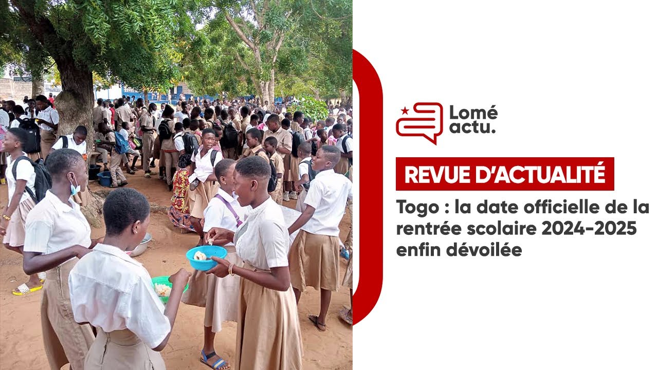 Rentrée scolaire 2025 au togo 2