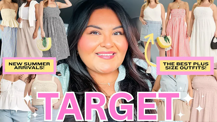 Target Plus Size Try On 2025! The Best Summer Outfits! New Summer Handbags & Accessories! #target