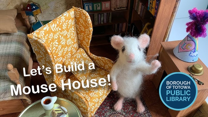 Man builds an entire village for mouse he saw in his garden 