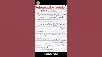 Reformatsky reaction and mechanism #reformatsky #reaction #mechanism #shorts PGT Chemistry