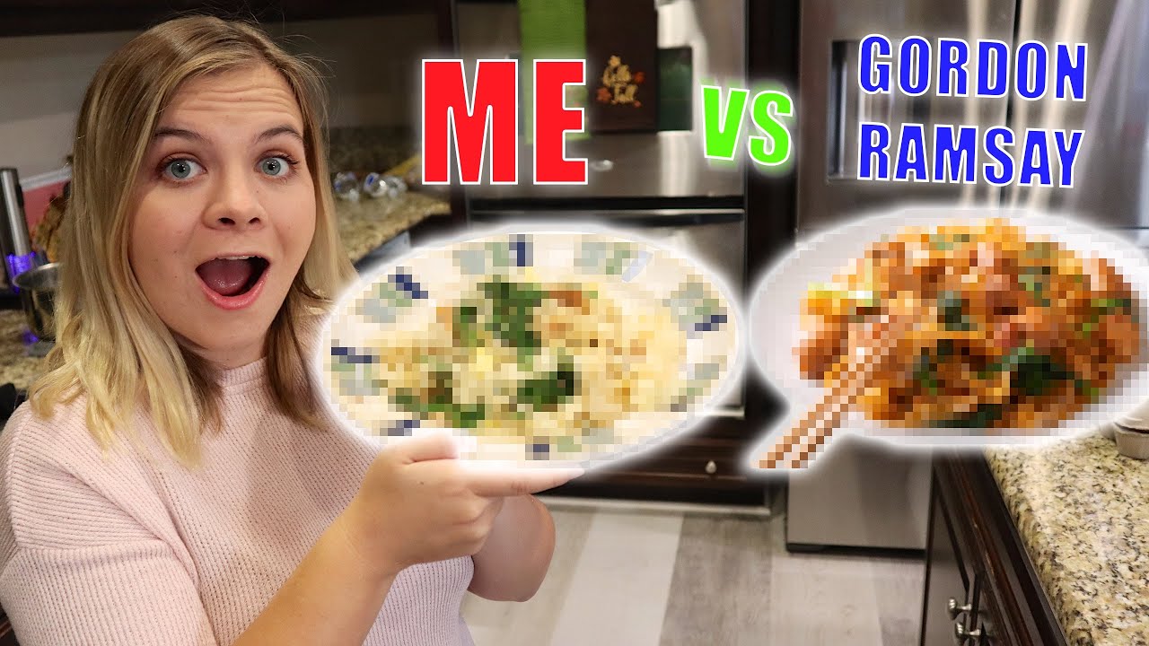ATTEMPTING A GOURMET Gordon Ramsay MEAL!