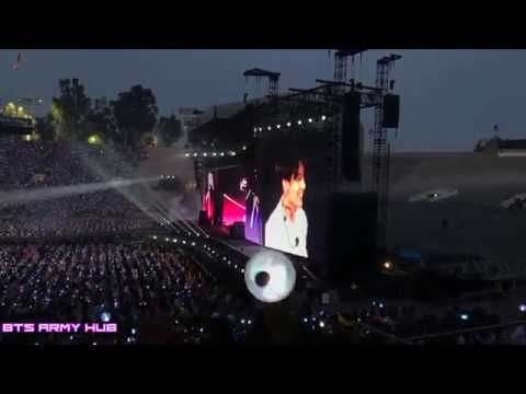 190504 Intro + Outro: Wings | Bts 방탄소년단 Speak Yourself Tour At Rose Bowl  Stadium (Day 1) - Youtube