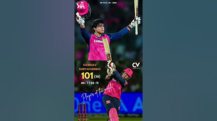14-Year-Old Vaibhav’s 101 off 38 Balls! RR vs GT IPL 2025 🔥 #shorts