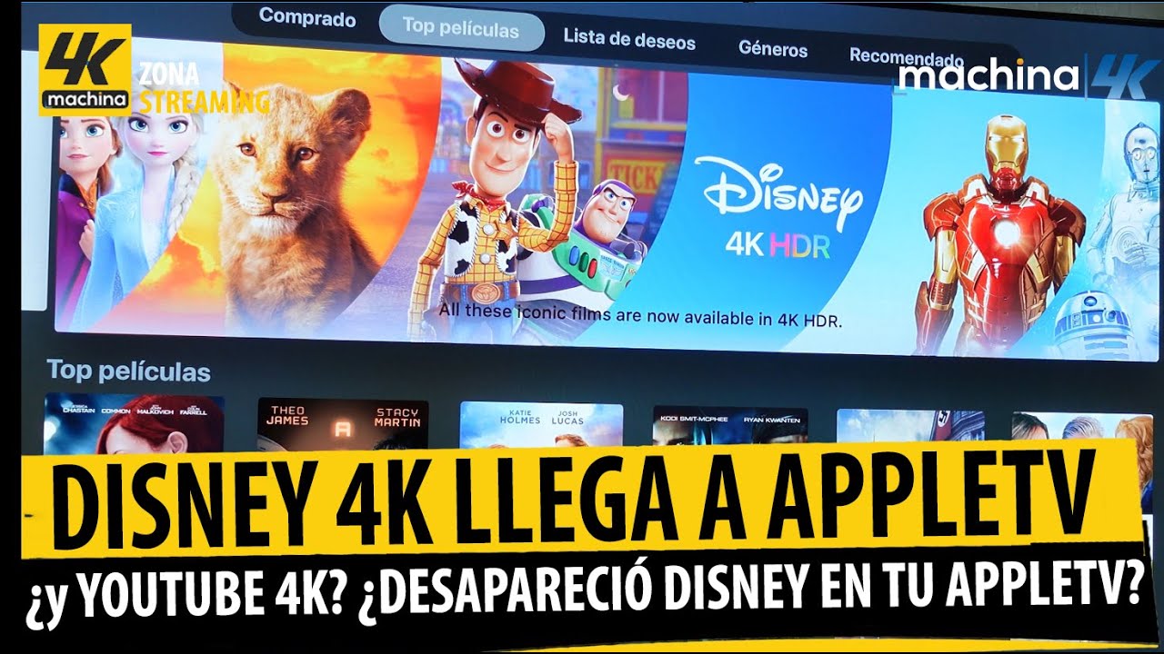 Al Fin Llega Disney 4k A Apple Tv Pero Youtube 4k Desaparecieron Las Peliculas De Disney Y Mas Youtube Al Fin Llega Disney 4k A Apple Tv Pero Youtube 4k Desaparecieron Las Peliculas De Disney Y Mas Youtube