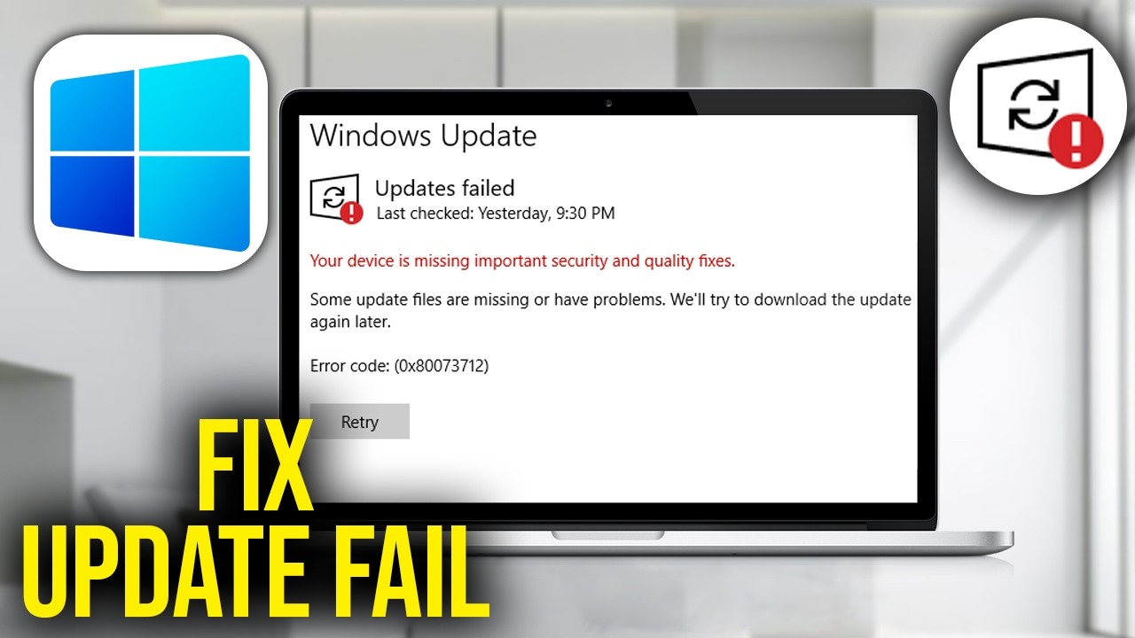 How To Fix Your Device Is Missing Important Security and Quality Fixes ...