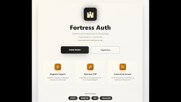Fortress Auth - Sistema de Login Seguro con PHP y MySQL