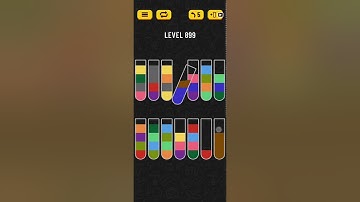 Water Sort Puzzle Level 899 Walkthrough Solution Android/iOS 💦