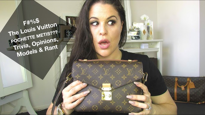 What's in my bag! Louis Vuitton Pochette Métis Tourterelle (Turtledove) -  review and how I got it! 