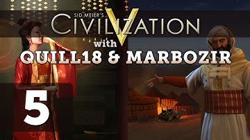 Civilization 5 Deity Twins Multiplayer ft. Quill18 - Part 5