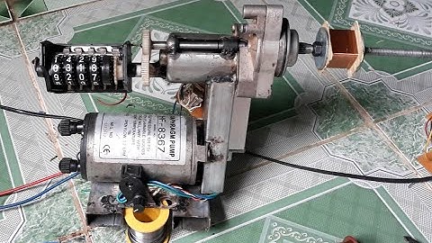 [Sáng Tạo].Chế Máy Quấn Biến Áp. Quấn Dây Biến Áp Điều Tốc+Đảo Chiều Đơn Giản