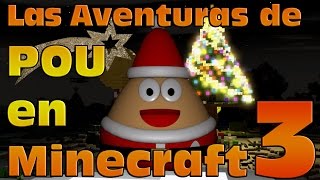 Las aventuras de Pou en Minecraft 3: Feliz Navidad, Merry Christmas! - Pou Adventures in Minecraft 3