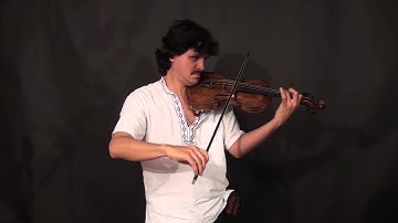 Tcha Limberger - Hungarian Song / Magyar Nota / Gypsy Violin (Lesson Excerpt)