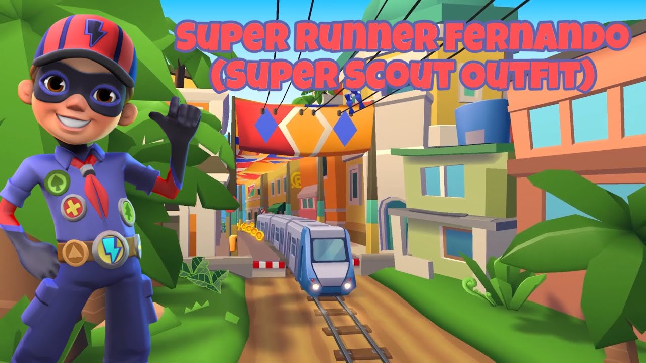 Subway Surfers - Super Runner Fernando (Surfista Traje Super Scout) Game 