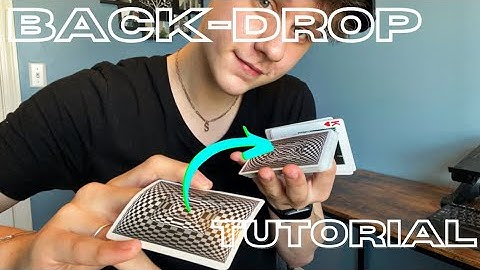 BACKDROP Variation CARDISTRY TUTORIAL!!