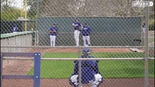 2024 Dodgers Spring Training: Joe Kelly & Jesse Hahn throw bullpen sessions