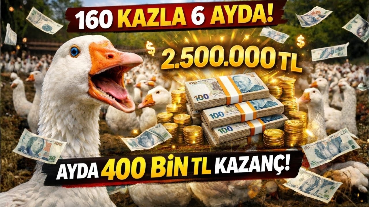 160 KAZLA AYDA 400BİN TL KAZANÇ DETAYLI ANLATIM