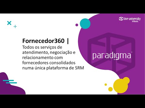 Fornecedor360 | Todos os serviços com fornecedores consolidados numa única plataforma de SRM