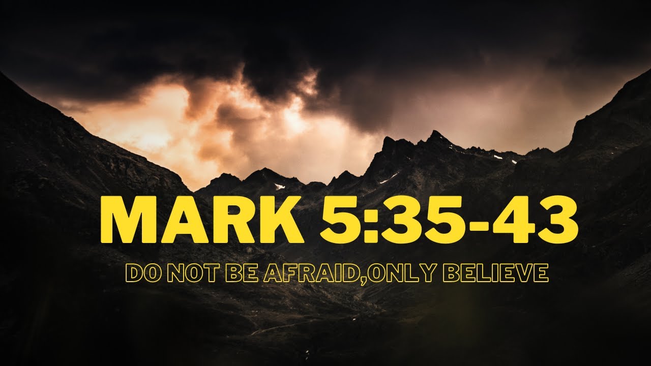 Sunday Service 11 19 23 Mark 5 35 43 YouTube