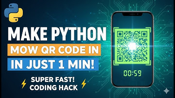 Generate PYTHON QR Code in 60 Seconds EASY HACK!