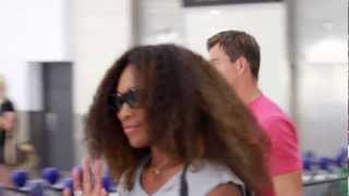 Serena Williams has landed in Melbourne: Australian Open 2013