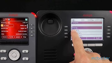 9508 9608 Call Pickup Avaya IPOffice McBricker