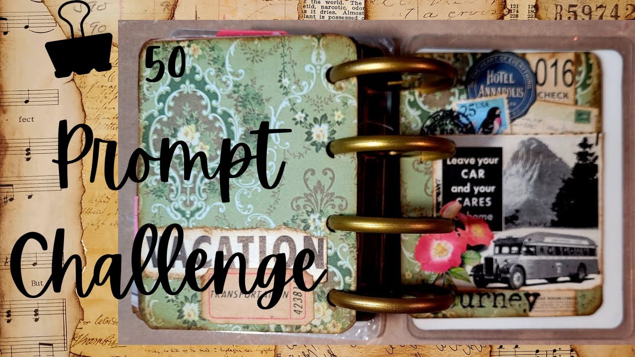 Margarete Miller 50 Prompt Challenge #collage - YouTube