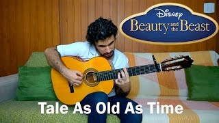 Video thumbnail of "Tale As Old As Time (Beauty And The Beast theme) - Fingerstyle Guitar (Marcos Kaiser) #85"