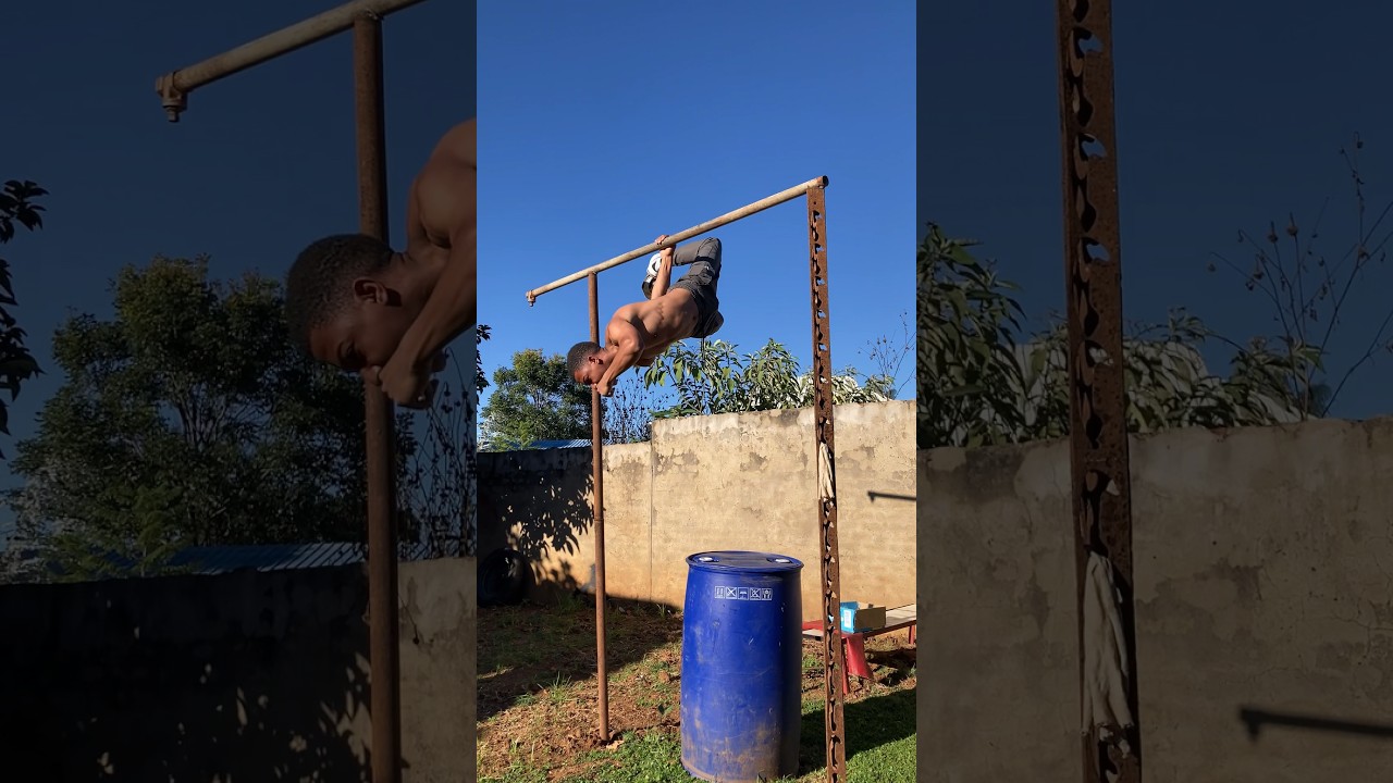 The correct way to brush your teeth #calisthenics #motivation #calisthenicsstreetworkout #tricking