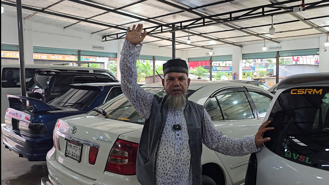 ১ লাখ ৮০ হাজার টাকায় গাড়ি | আর রহমান কার হাট | Babul Vlogs 