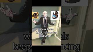 When Rivals keeps referencing your art