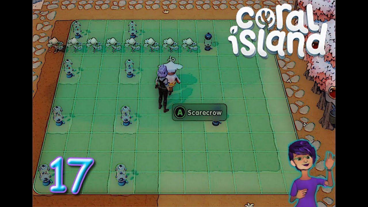 A Full Farm Makeover for Spring! Land & Underwater Farming | Coral Island Ep. 17