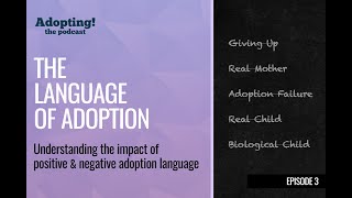 Using Positive Adoption Language: "Give Up A Baby" And Other Common Negative Adoption Expressions
