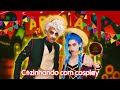 Jinx e Ekko TENTAM fazer maçã do amor - COZINHANDO COM COSPLAY #4