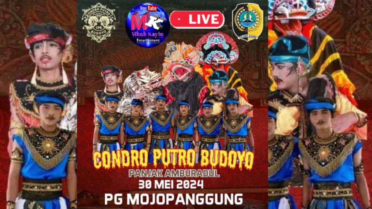 #Live Jaranan CONDRO PUTRO BUDOYO Di PG Mojopanggung Tulungagung