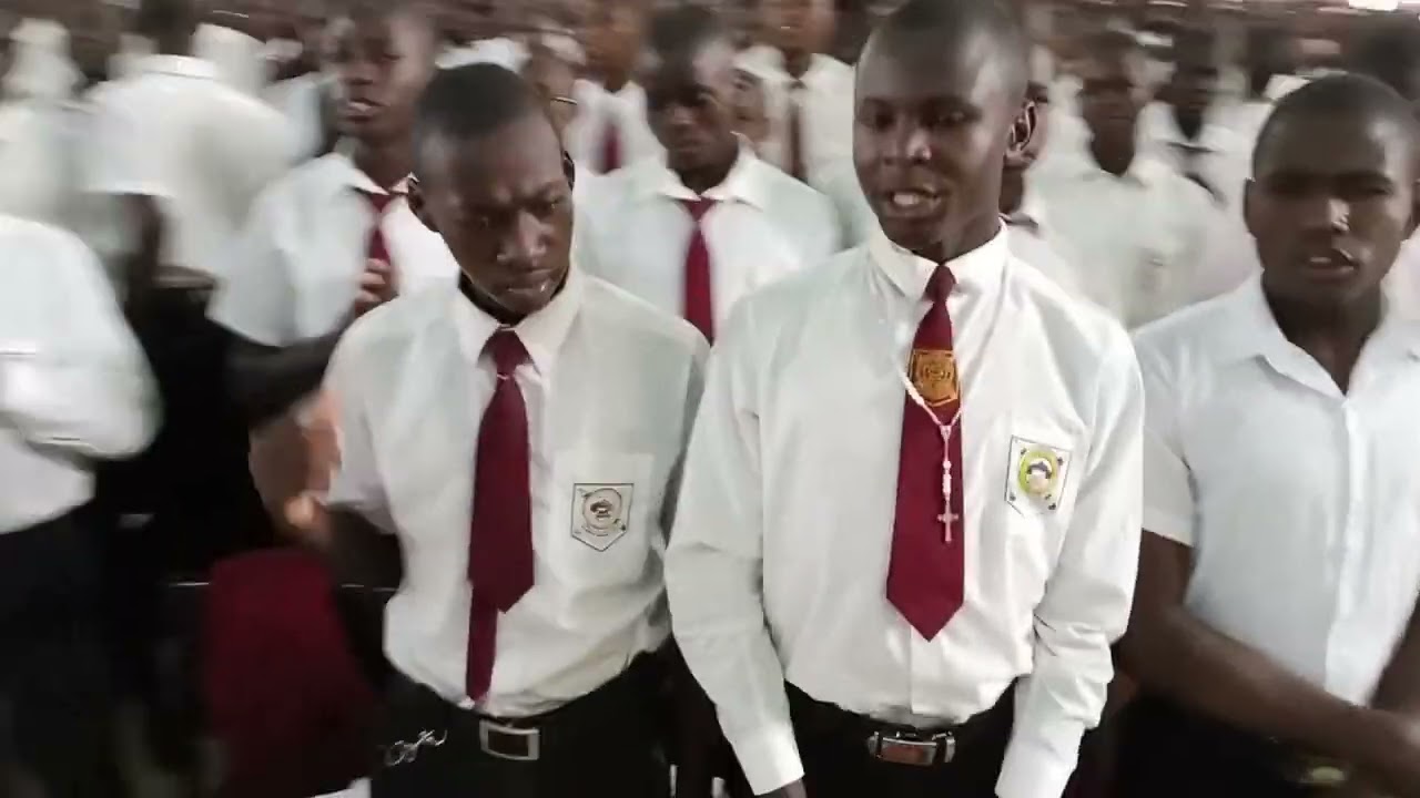 St. Luke's Boys' Kimilili teachers leading  the last mass in the liturgical calendar 3rd term 2022