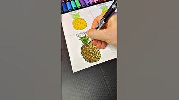 Draw Pineapple 🍍