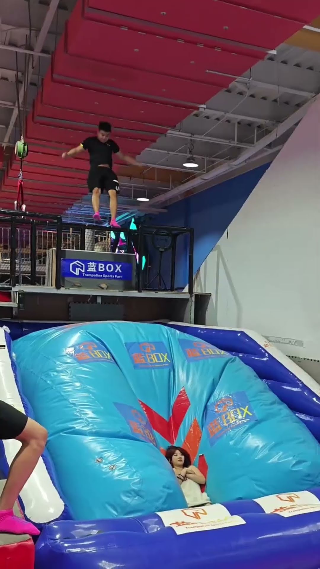 This Trampoline Is ?? So Fun Why Didn't We Just Start Jumping Around Like This When We Were Kids
