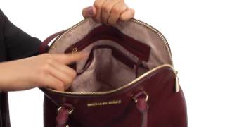MICHAEL Michael Kors Cindy Large Dome Satchel SKU:8606250